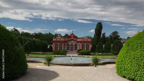 Beautiful garden near the Cernin palace in Prague, Ministry of Foreign affairs
 photo