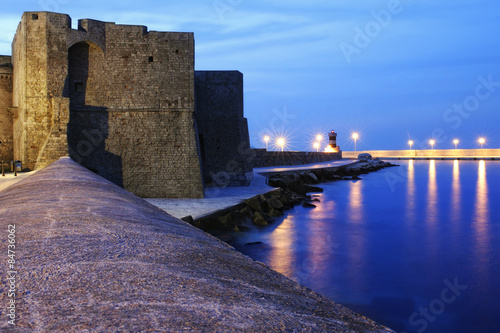 Obraz na plátně Castle of Monopoli, Apulia, Italy