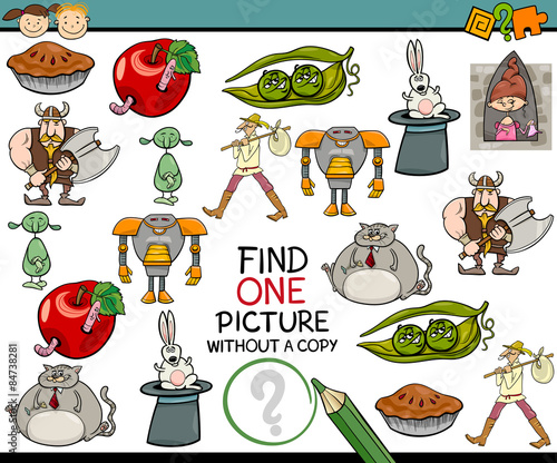 find single picture game cartoon
