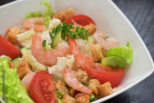 shrimp vegetable salad