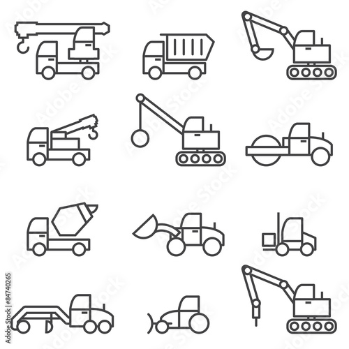 Construction car  set