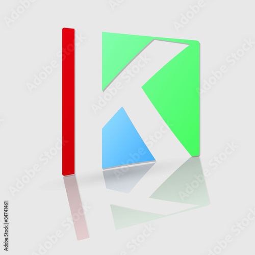 Free Download Abstract icon based on the letter k - GFXLoad