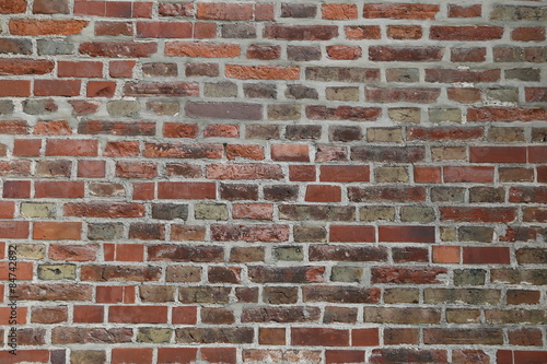 Red Brick Background