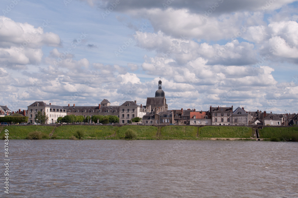 Fototapeta premium Landscape at Blois