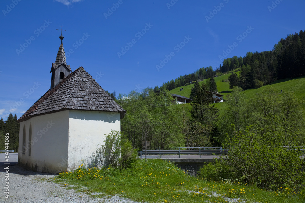 Südtirol- Impressionen, Kapelle bei Ratschings

