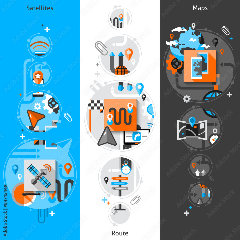 Navigation Banner Set Navigation Banner Set