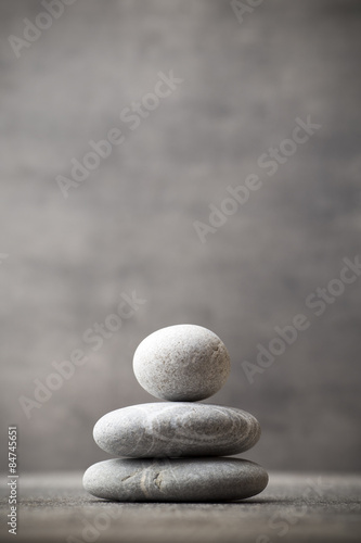 Canvas Print Spa stones.
