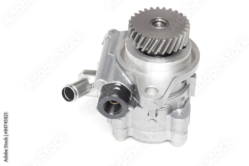 vane pump on a white background