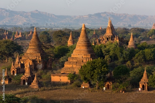 Pagoda landscape in Bagan © Stéphane Bidouze