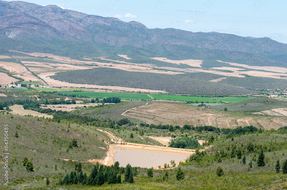 View from the Swartberg Pass to the East.