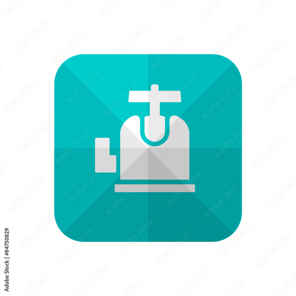 Obraz premium Modern App Button