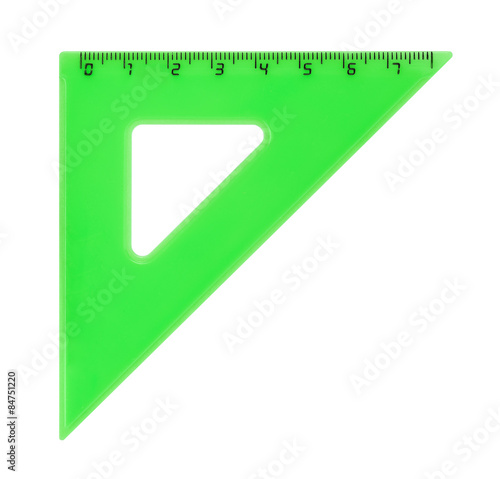 Triangle ruler photo