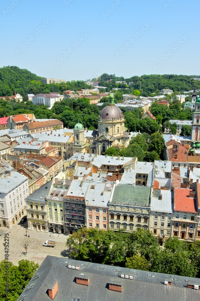 Lviv Aerial View