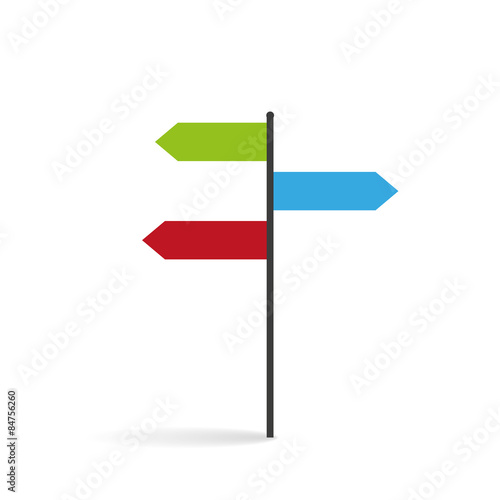 information arrows vector © garganel