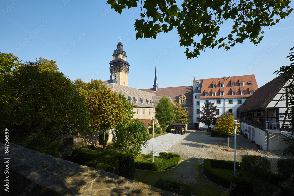 Rathaus Zeitz, Burgenlandkreis, Sachsen-Anhalt,  Deutschland