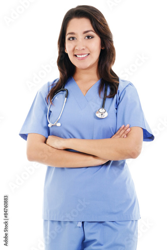 Female healthcare worker