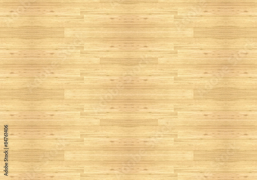 
Hardwood maple basketball court floor viewed from above 
