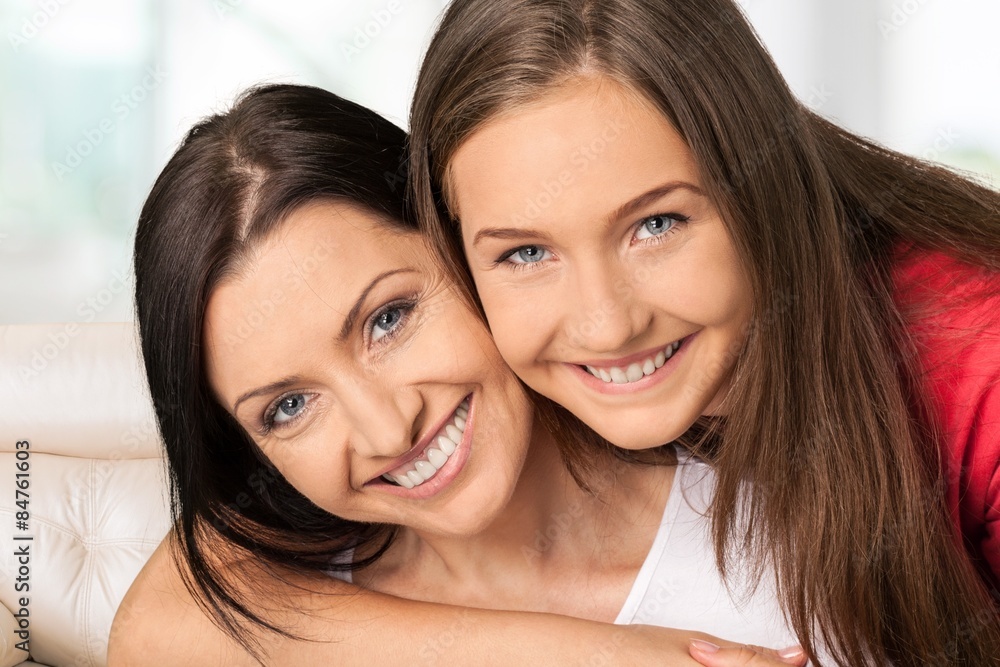 Mother, Teenager, Daughter. Mother, Teenager, Daughter.