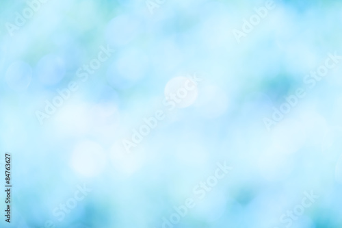 colourful of bokeh blue light blurred