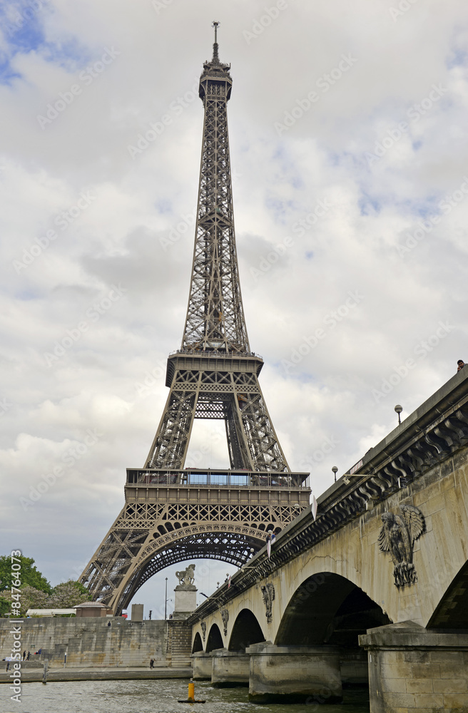 Obraz premium Eiffel Tower, Paris, France