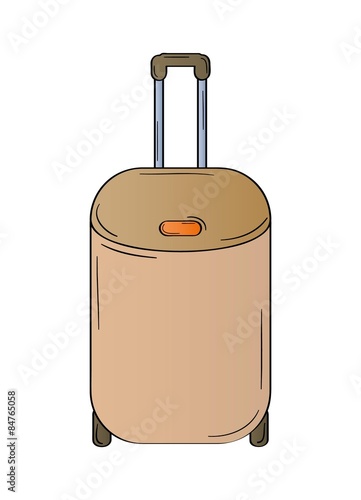 suitcase with wheels