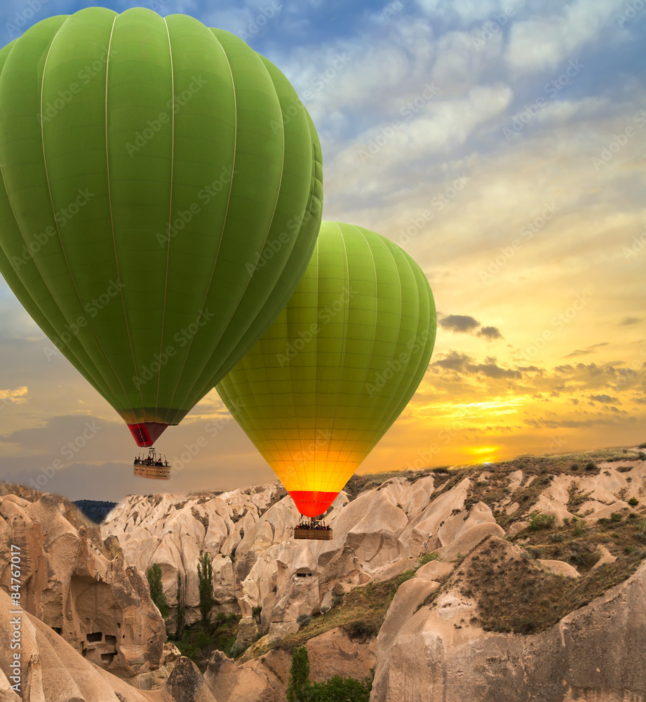 Hot air balloons Cappadocia, Turkey