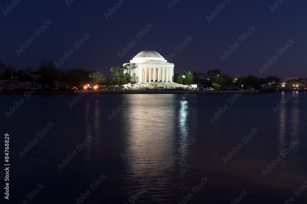 Obraz premium Jefferson Memorial at Sunset - Washington D.C.
