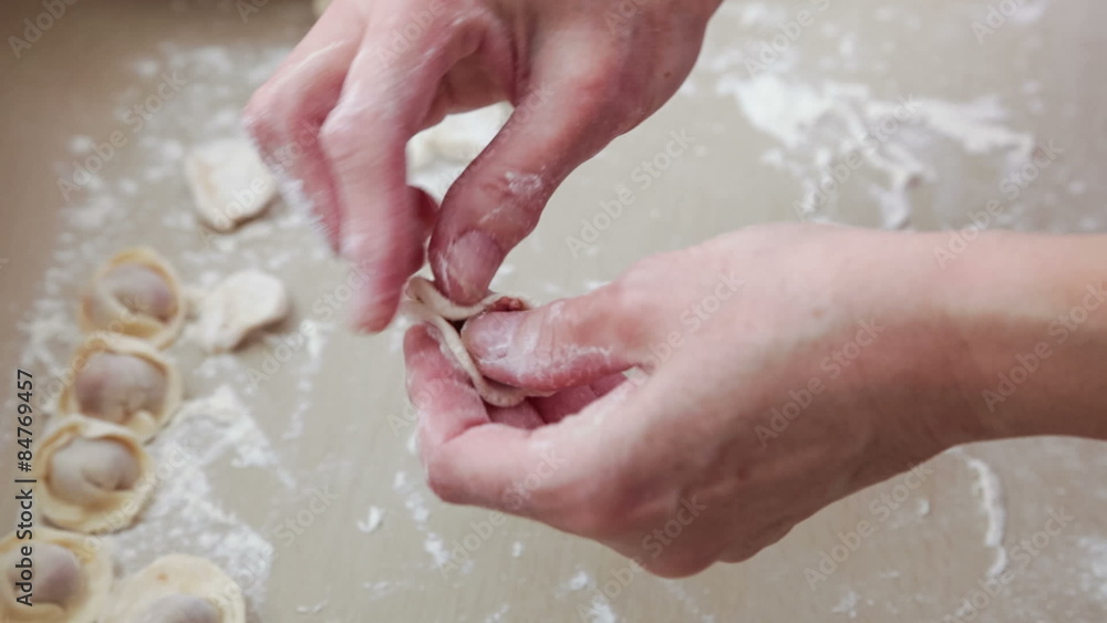 process of forming dumplings process of forming dumplings