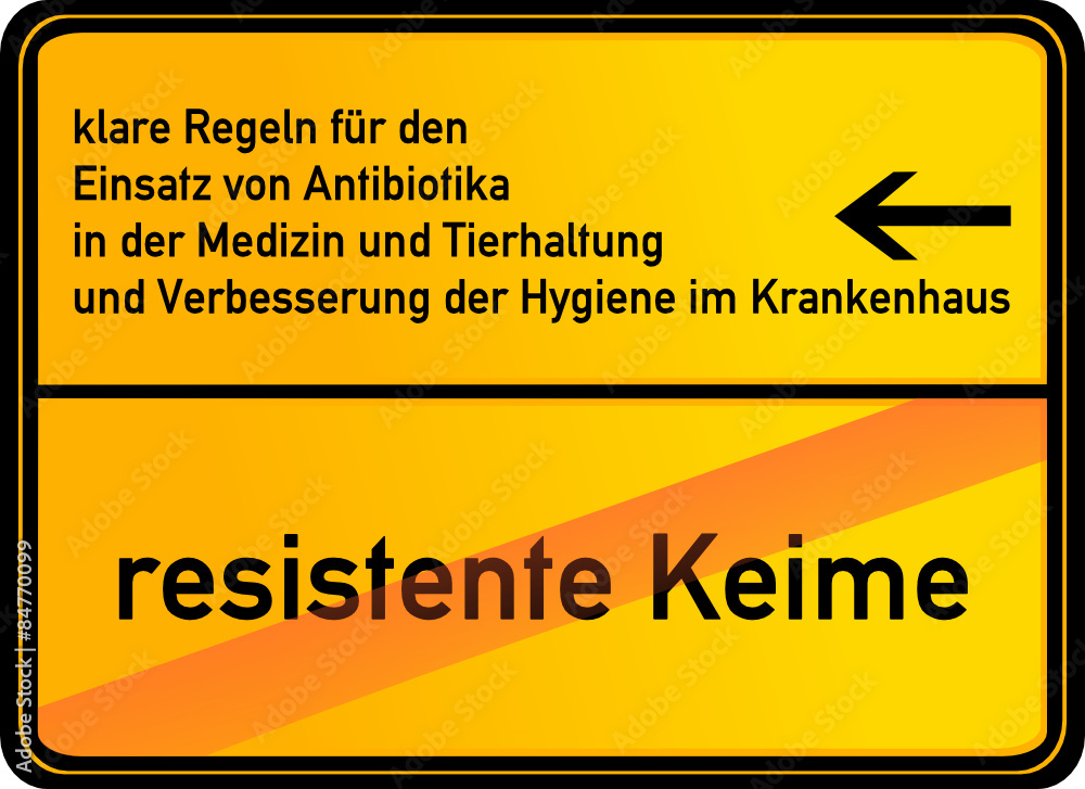 Fototapeta premium Resistente Keime