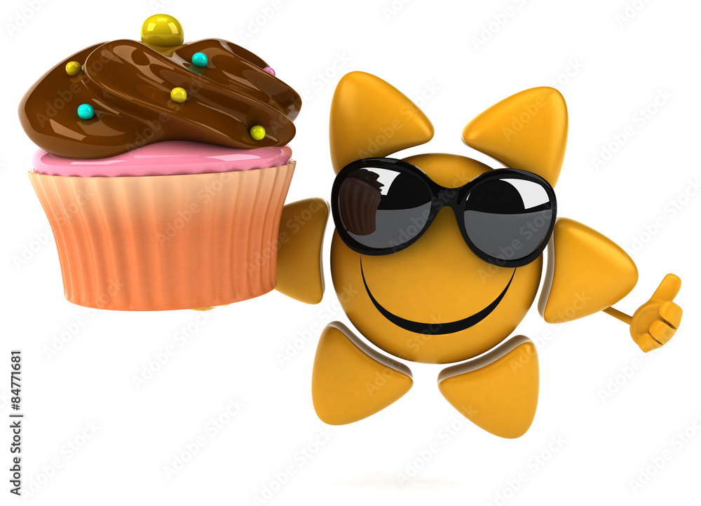 Obraz premium Fun sun