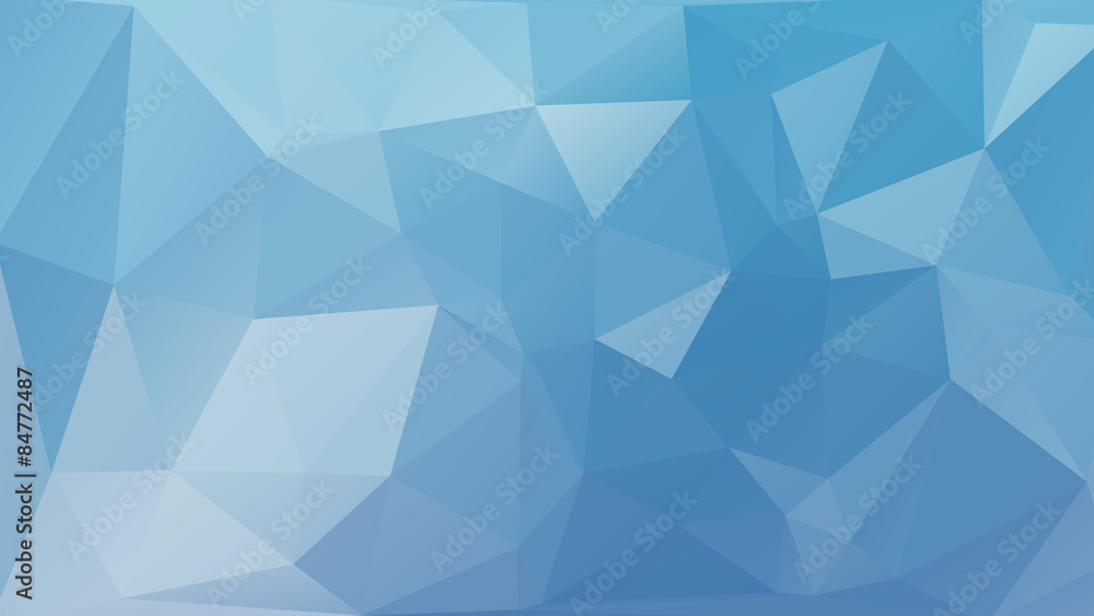 Fototapeta premium Abstract geometric polygon pattern with triangle parametric shape