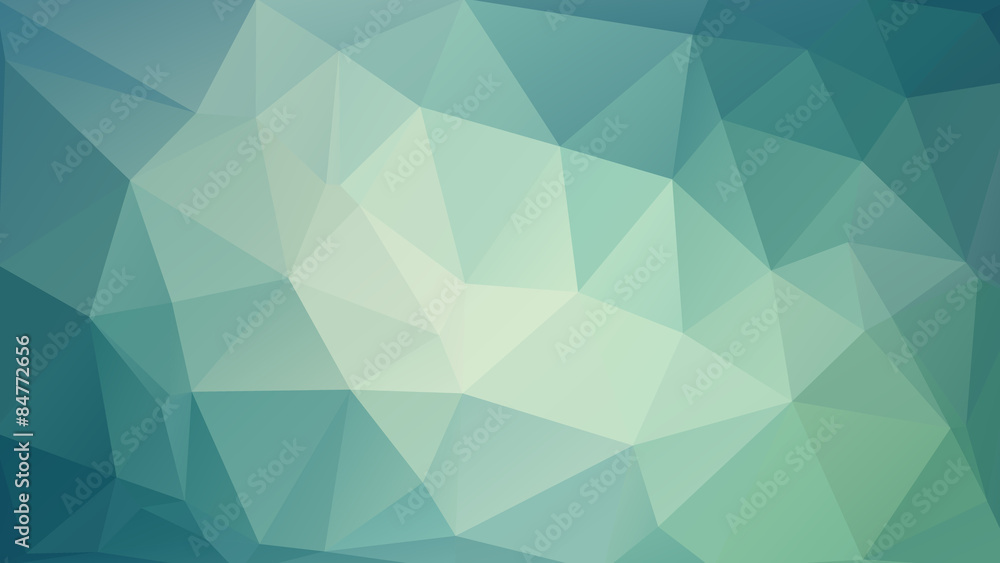 Fototapeta premium Abstract geometric polygon pattern with triangle parametric shape