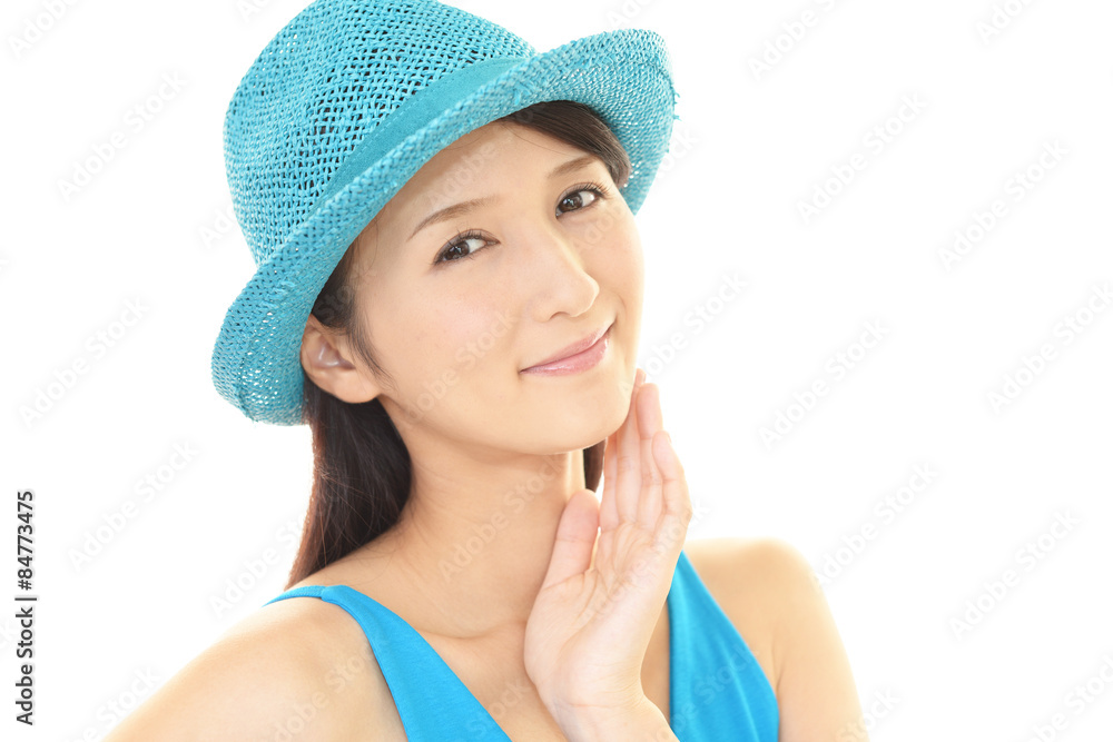 微笑む女性