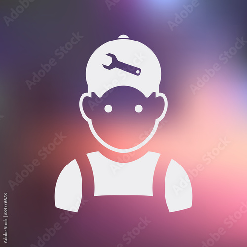 modern auto repair icon