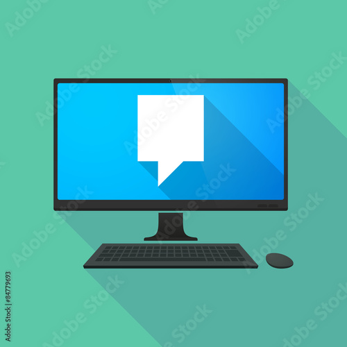 Personal computer with a tooltip