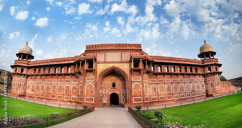 Agra Fort in India photo