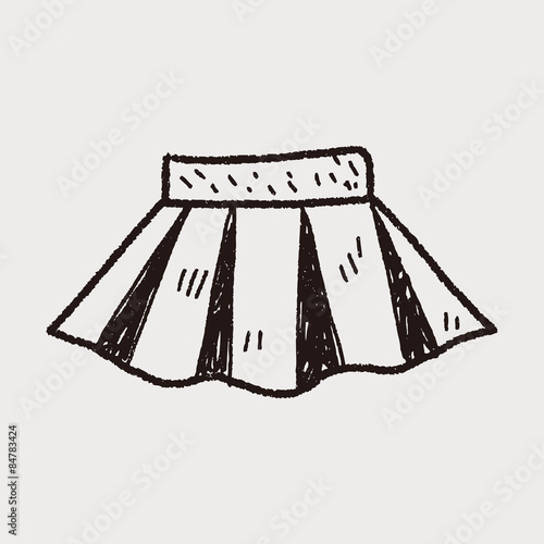 skirt doodle
