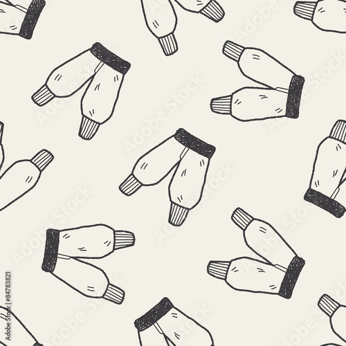 pant doodle seamless pattern background