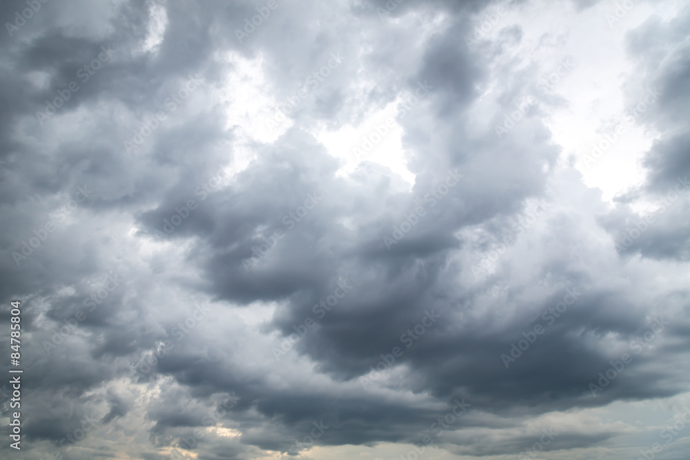 Storm clouds before rain