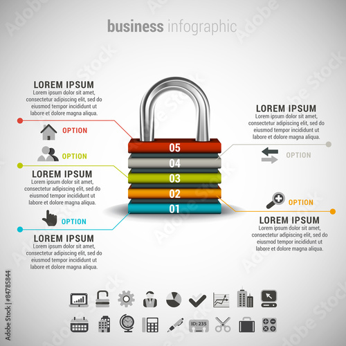 Business infographic