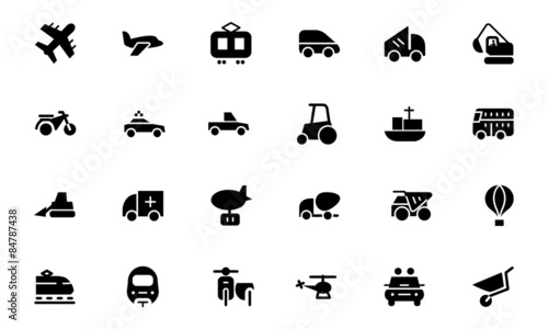 Transport Vector Icons 2
