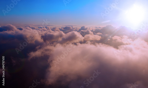 Sun cloud height photo