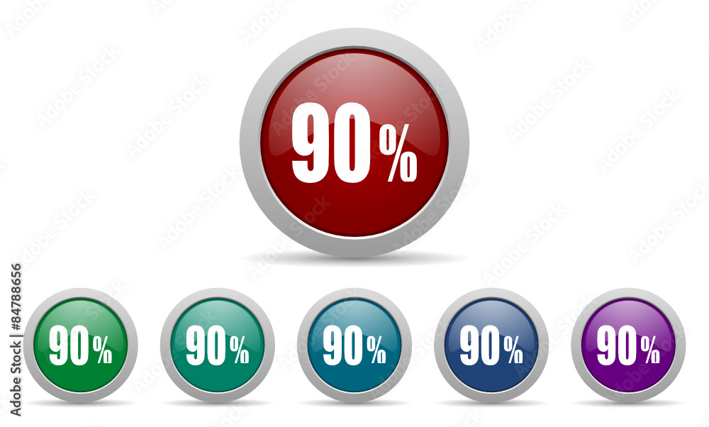 sale vector web icon set sale vector web icon set