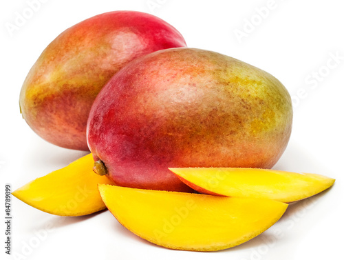 Mango sliced