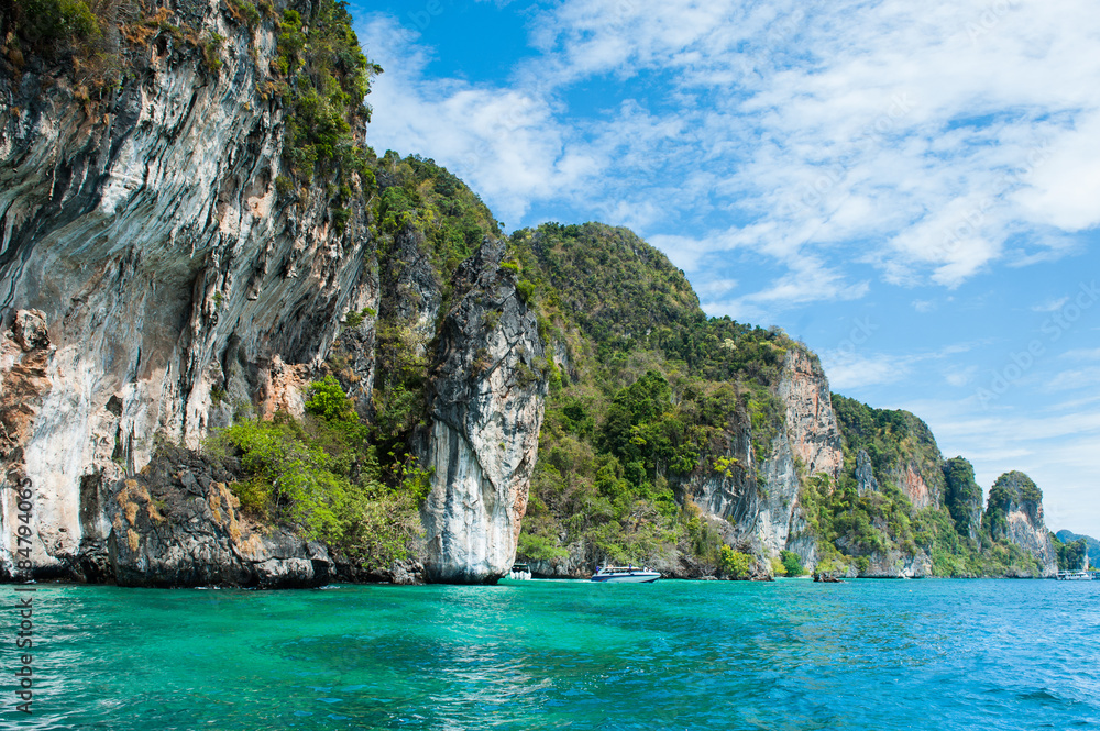 Rocky islands in Krabi, Thailand