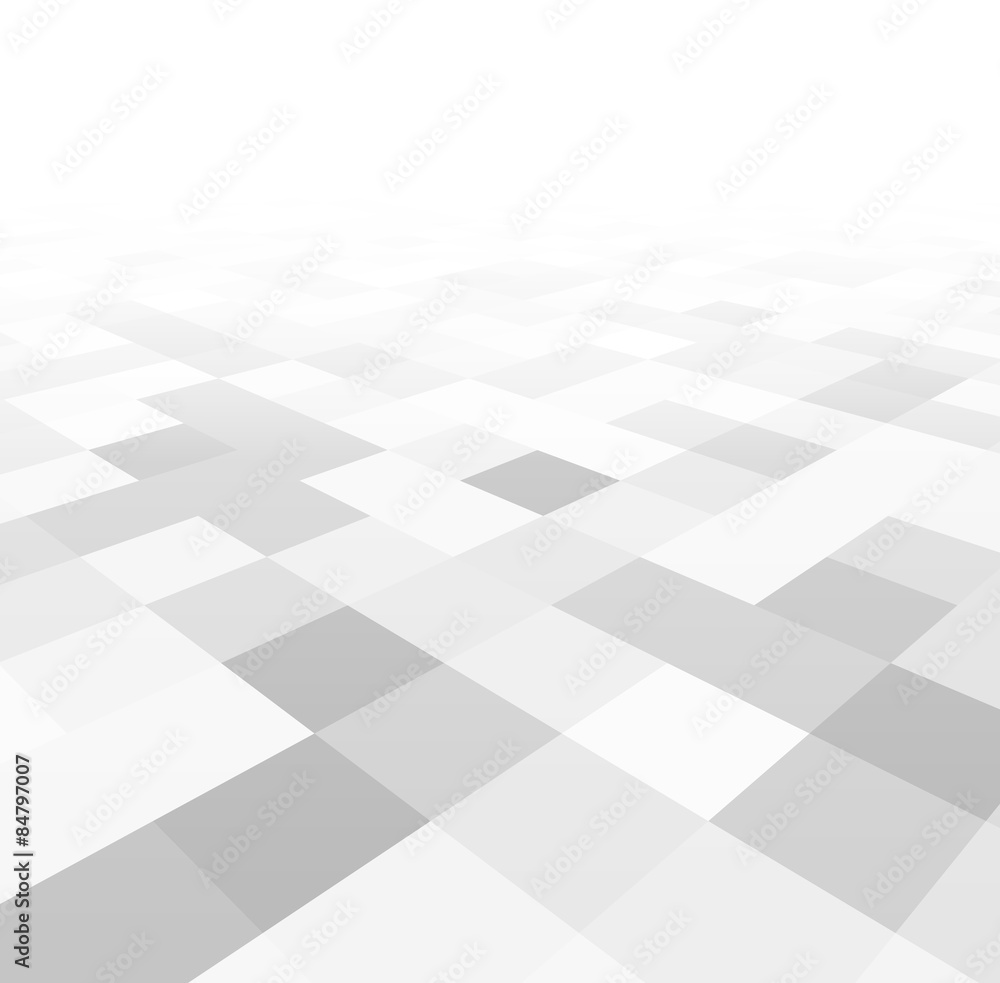 Perspective checkered surface. Perspective checkered surface.