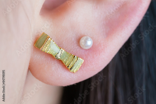 Earrings in Ear