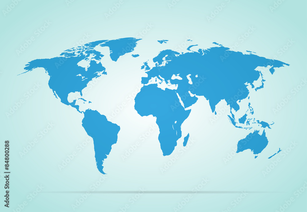 World map vector illustration on gray background stylish World map vector illustration on gray background stylish