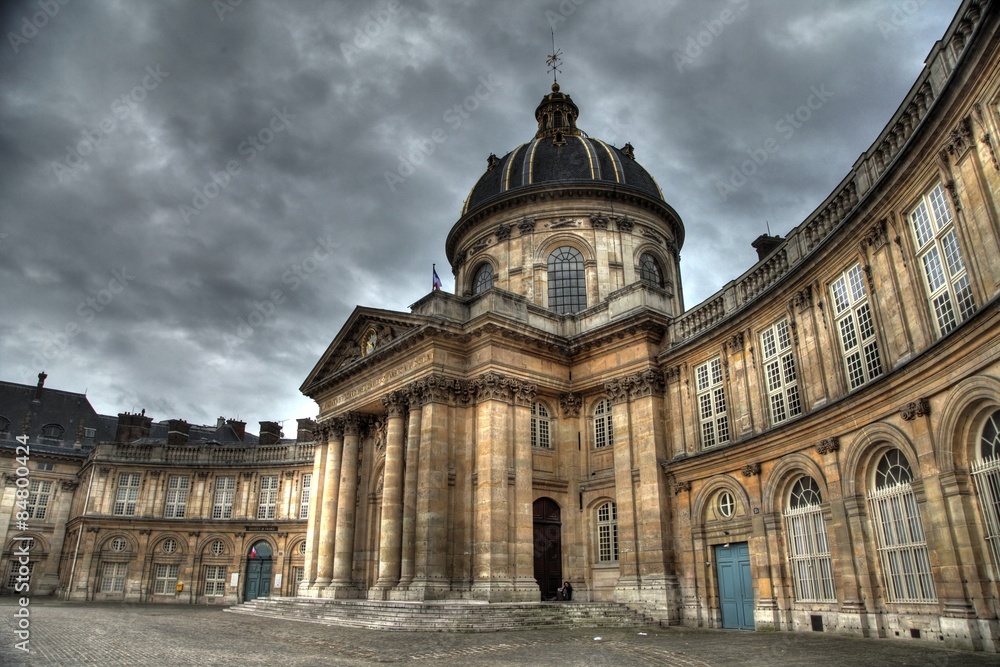 HDR photo of French Academy in Paris
