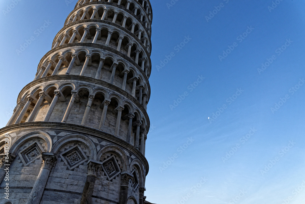 Pisa, der Schiefe Turm im Detail